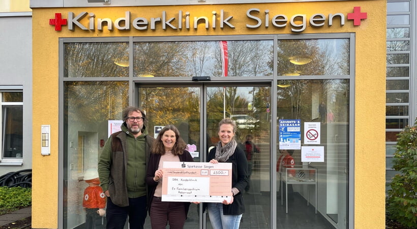 Der Förderverein spendet 2.500 € 